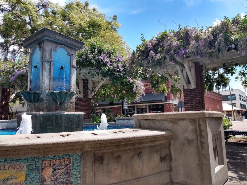 Centennial Plaza And The Mosaic Citrus Art