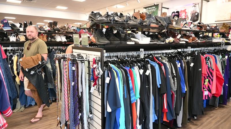 Men's Clothing Gets Real Attention Here Too