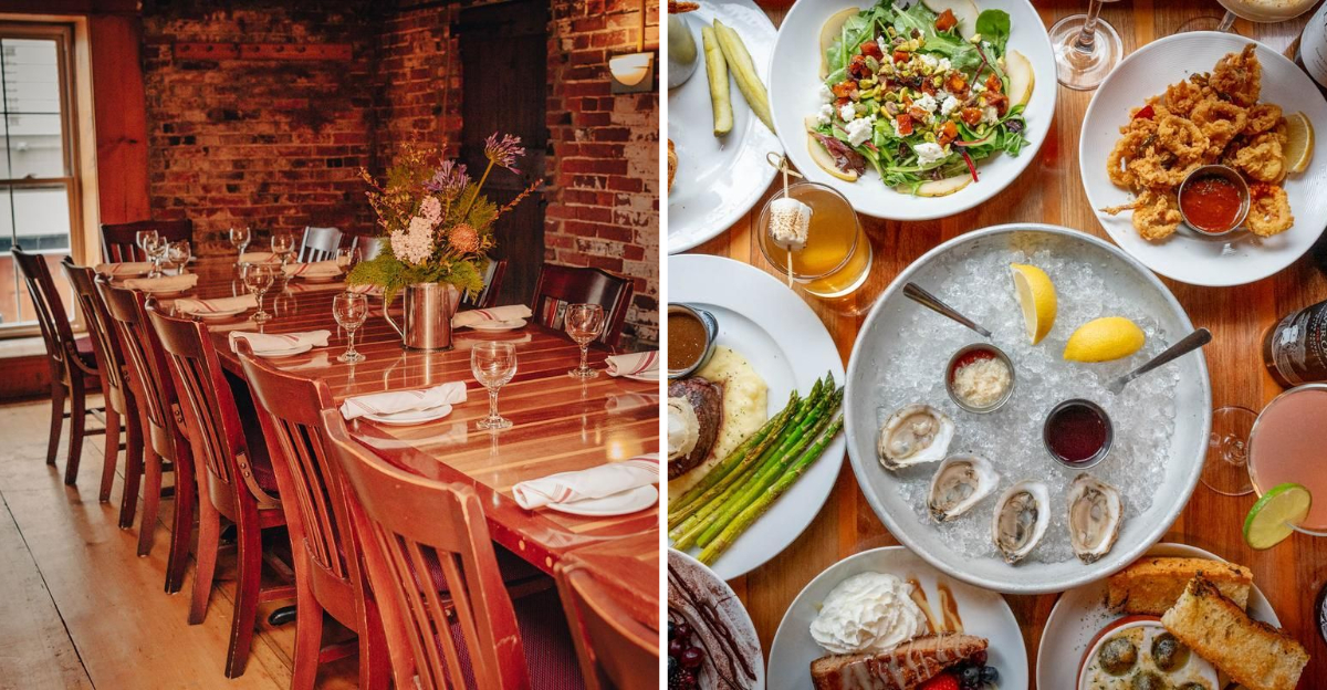 There Is A Seafood Spot In New Hampshire Serving Lobster Inside A 200 Year Old Warehouse - Decor Hint
