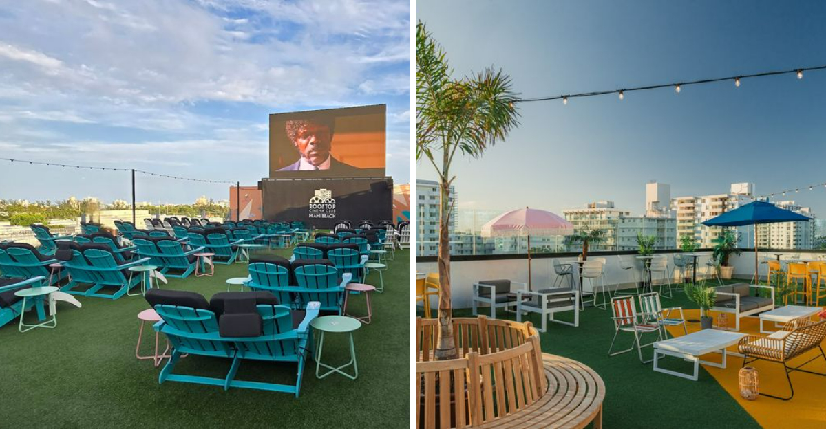 Theres A Rooftop Movie Theater In Florida That Feels Like A Scene From Another Era - Decor Hint
