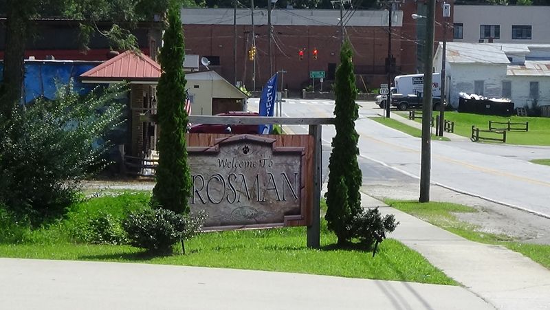 Rosman Starts The Drive Near The Land Of Waterfalls
