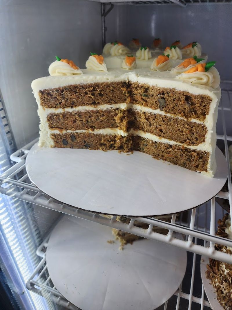 Start With The Carrot Cake Before The Pastry Case Distracts You