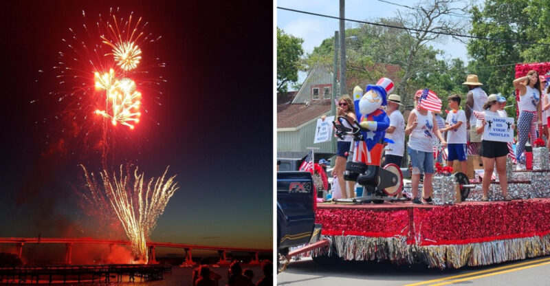 These North Carolina Beaches Go All Out For Fourth Of July Fireworks, Parades, And Coastal Chaos