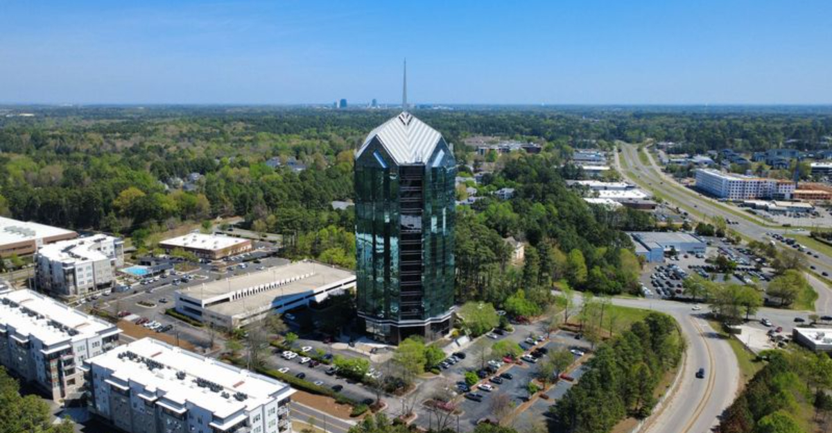 This 17 Story North Carolina Tower Is Durhams Strangest Skyline Landmark - Decor Hint
