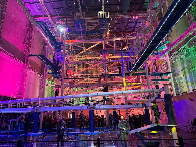 The Four-Level Ropes Course That Will Test Your Nerve