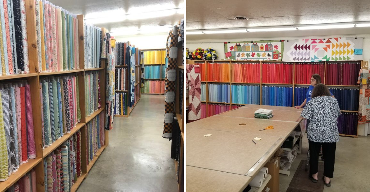 This Amazing Kentucky Fabric Shop Is A Massive Quilting Wonderland For Crafters - Decor Hint
