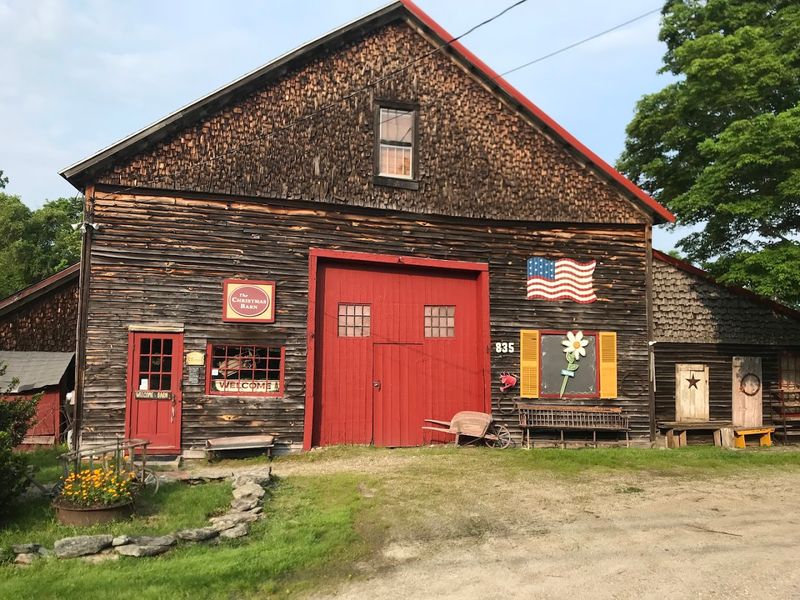 This Charming Christmas Barn In Connecticut Is As Magical As It Sounds Even Beyond The Holiday Season - Decor Hint A Red Barn Full Of Holiday Charm