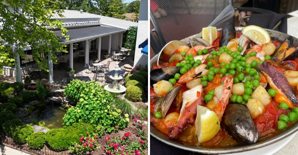 This Charming Illinois Restaurant Lets You Dine Beneath Towering Oak Trees - Decor Hint