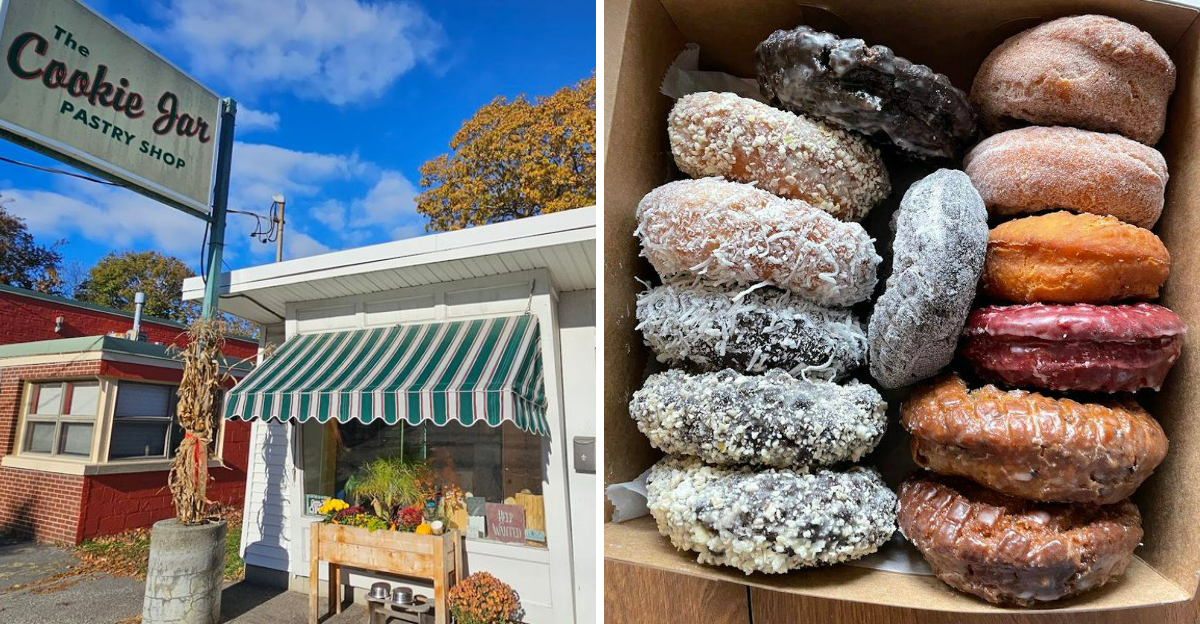 This Charming Maine Bakery Creates Donuts That Are Almost Too Beautiful To Eat - Decor Hint