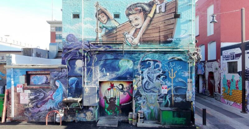 This Colorful Idaho Alley Is The Northwest’s Largest Outdoor Mural Gallery