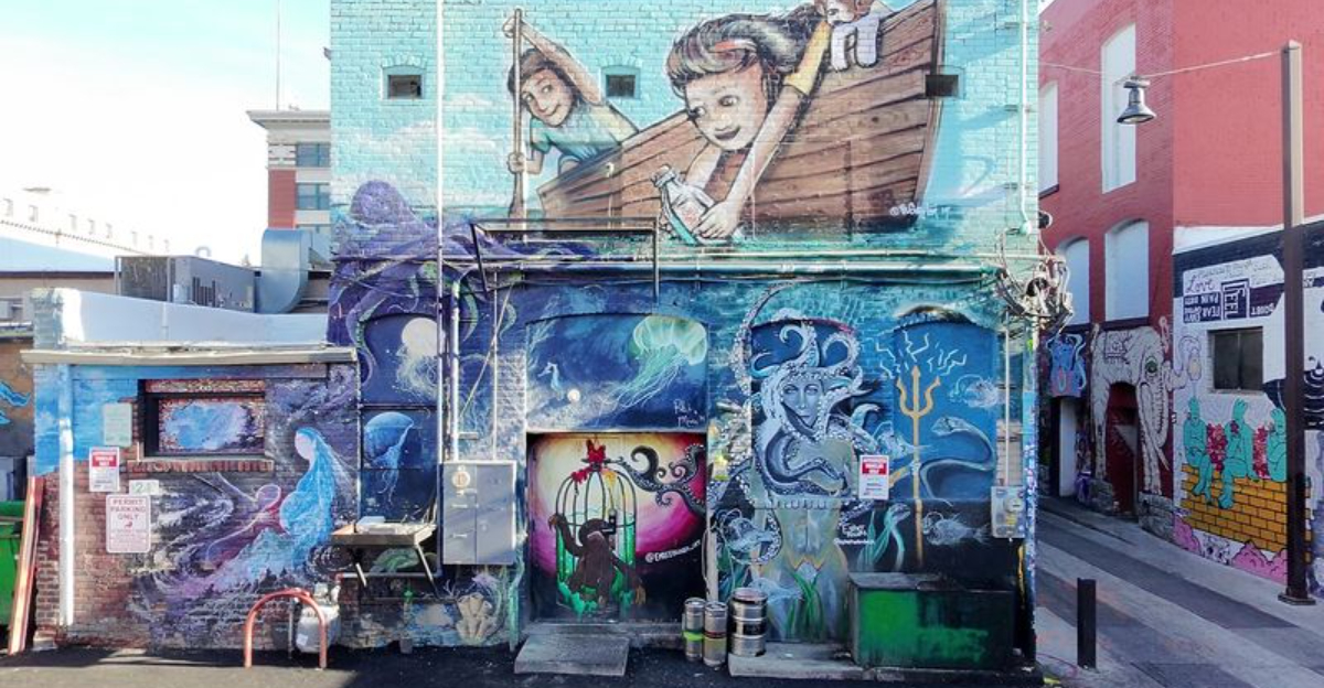 This Colorful Idaho Alley Is The Northwests Largest Outdoor Mural Gallery - Decor Hint