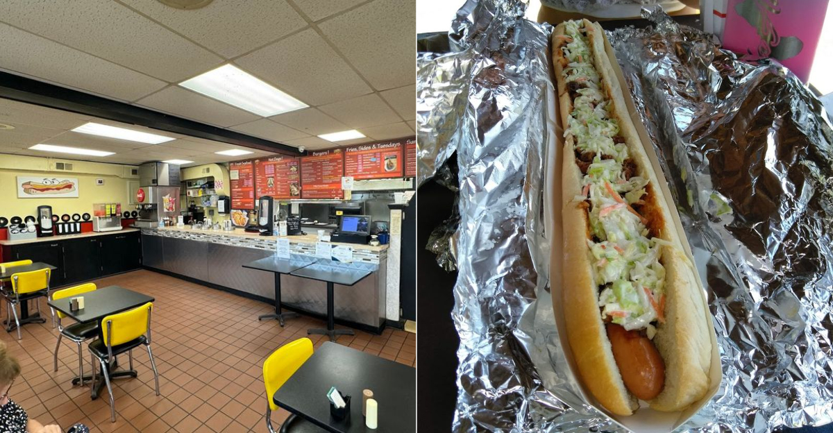 This Connecticut Hot Dog Joint Serves A Giant Frankfurter You Have To See To Believe - Decor Hint