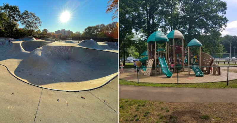 This Connecticut Park Has A Skatepark And Playground Kids Never Want To Leave
