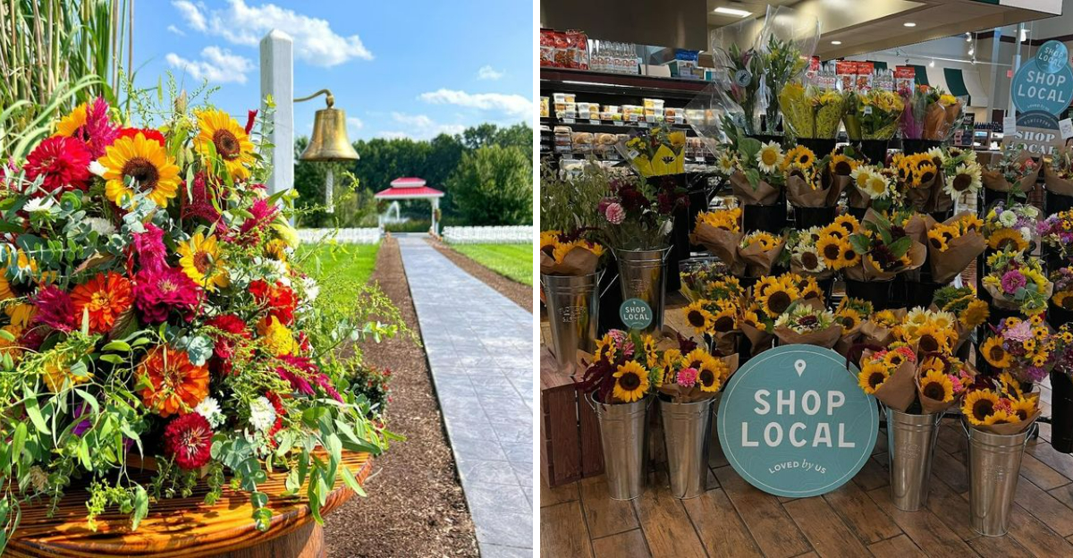 This Delaware Flower Farm Has Gorgeous Dahlia Rows Worth Seeing In Person - Decor Hint