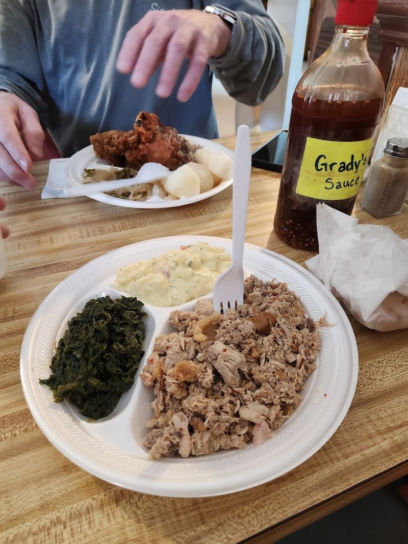 This Eastern North Carolina BBQ Spot Serves A Pork Plate With Coleslaw That Locals Still Swear By - Decor Hint The Pork Plate Still Runs The Place