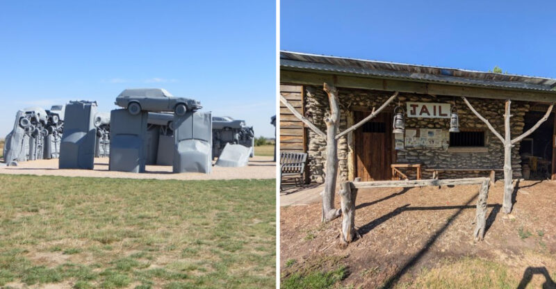 This Eccentric Nebraska Town Serves Up Vintage Car Monuments, Frontier History, And Small-Town Magic