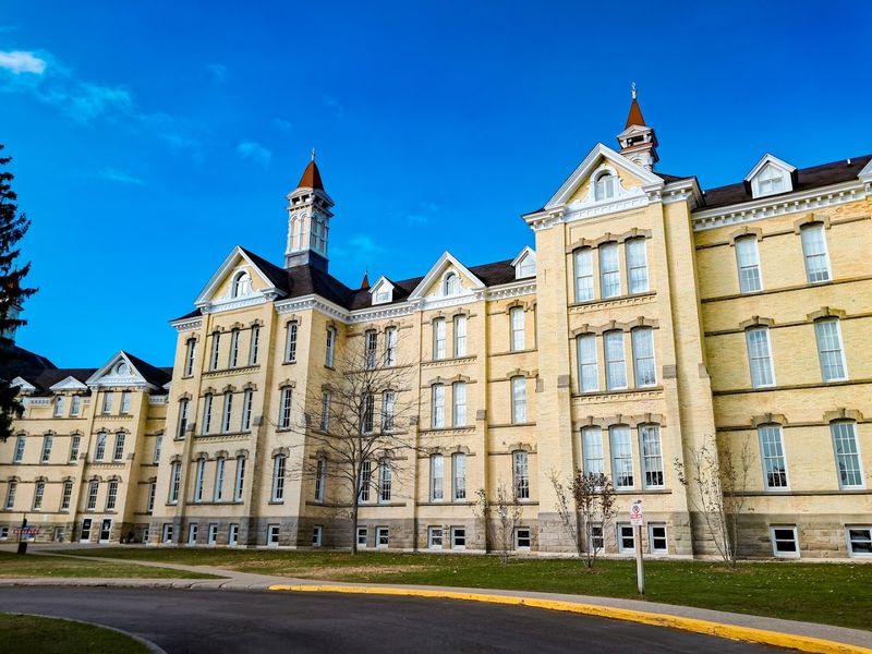 This Eerie Michigan Asylum Tour Hides A Whole World Beneath The Surface - Decor Hint A History Written In Yellow Brick