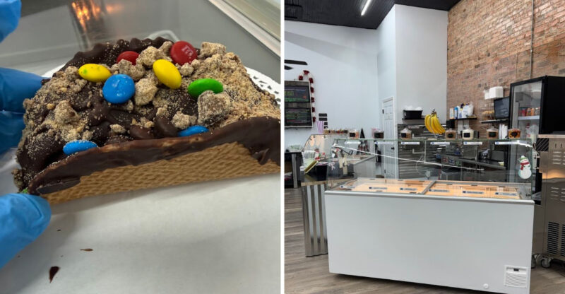 This Georgia Ice Cream Shop Hides Behind An Antique Store And Is Absolutely Worth Finding