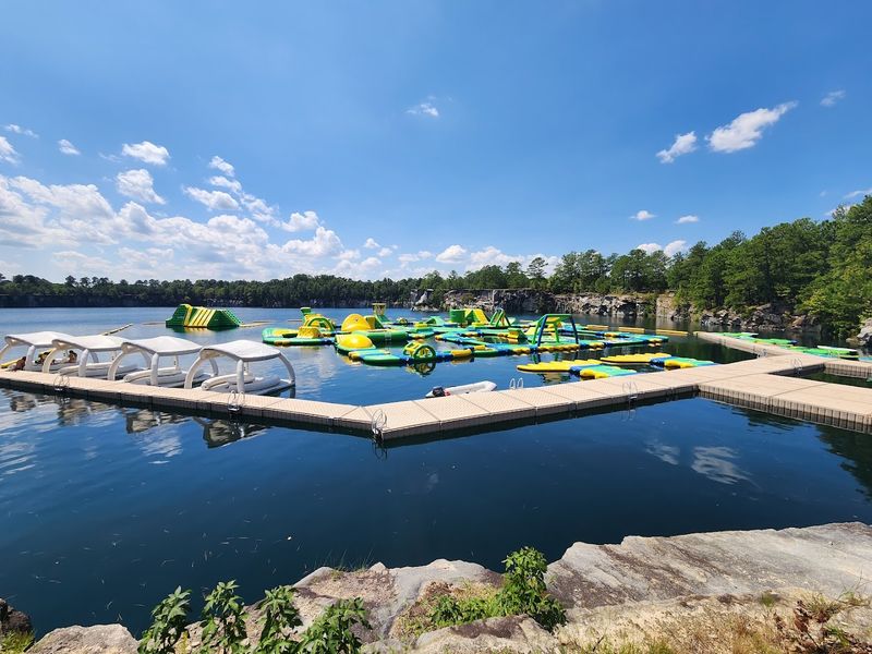 A Quarry Lake Becomes A Full Summer Playground