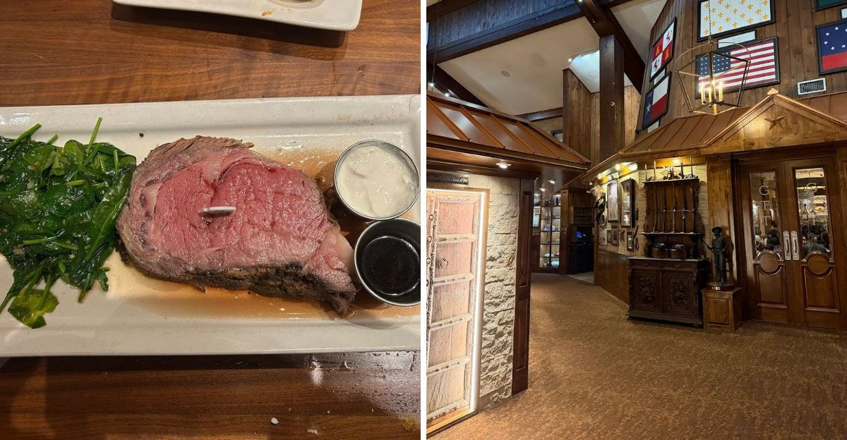 This Historic Texas Restaurant Pairs Original Alamo Doors With Incredible Steaks - Decor Hint