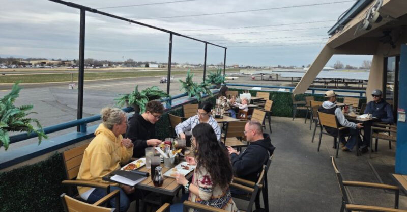 This Idaho Airport Diner Serves Runway-View Breakfast While Small Planes Come And Go