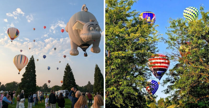 This Idaho Balloon Festival Fills The Boise Sky With Color In The Most Magical Way