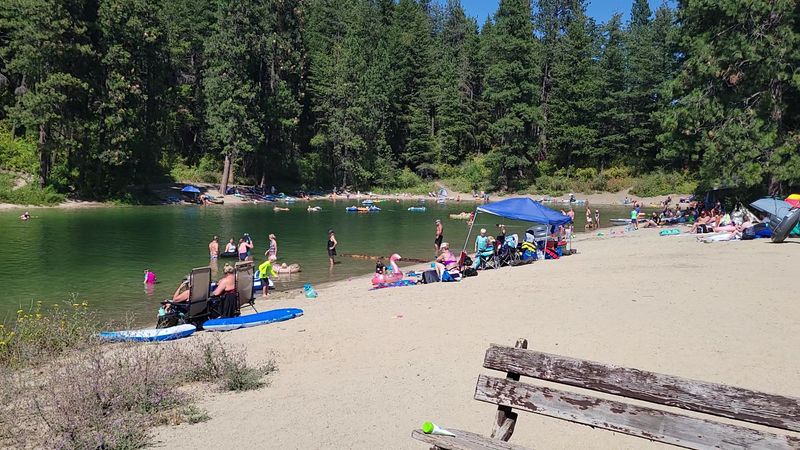 Find The Sandy Beach Tucked Inside Farragut State Park