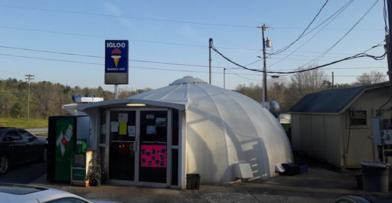 This Igloo-Shaped North Carolina Ice Cream Shop Is Impossible To Drive Past