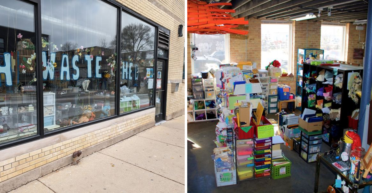 This Illinois Creative Reuse Store Is A Thrifters Dream For Art Supplies - Decor Hint