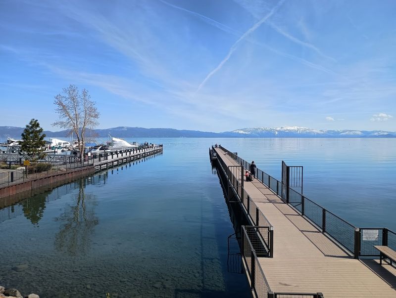 This Lakefront Grill Makes A California Meal Feel Like A Waterfront Escape - Decor Hint The Lake Tahoe View Does Most Of The Work