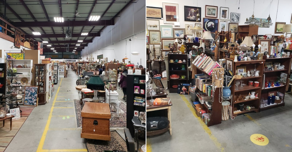 This Massive Antique Shop In Connecticut Offers Endless Treasures You Can Browse For Hours - Decor Hint