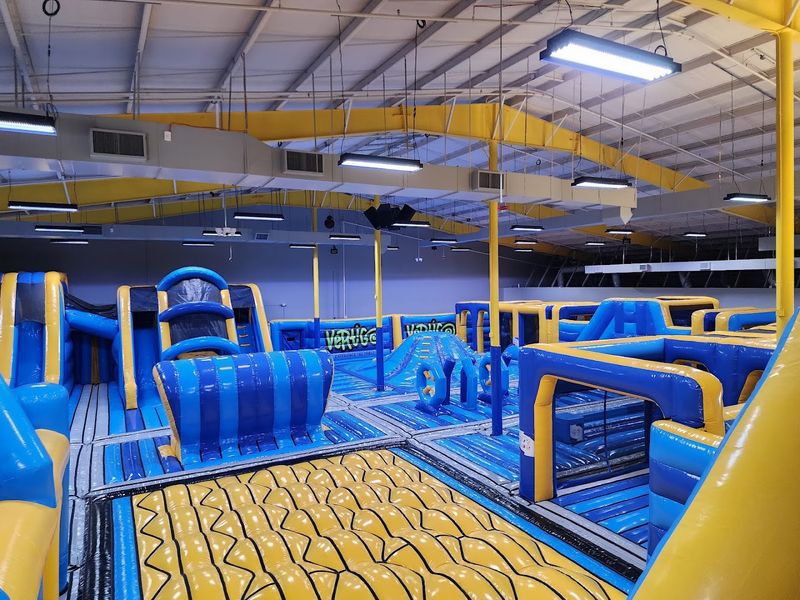 A Massive Inflatable Obstacle Course That Actually Challenges Kids