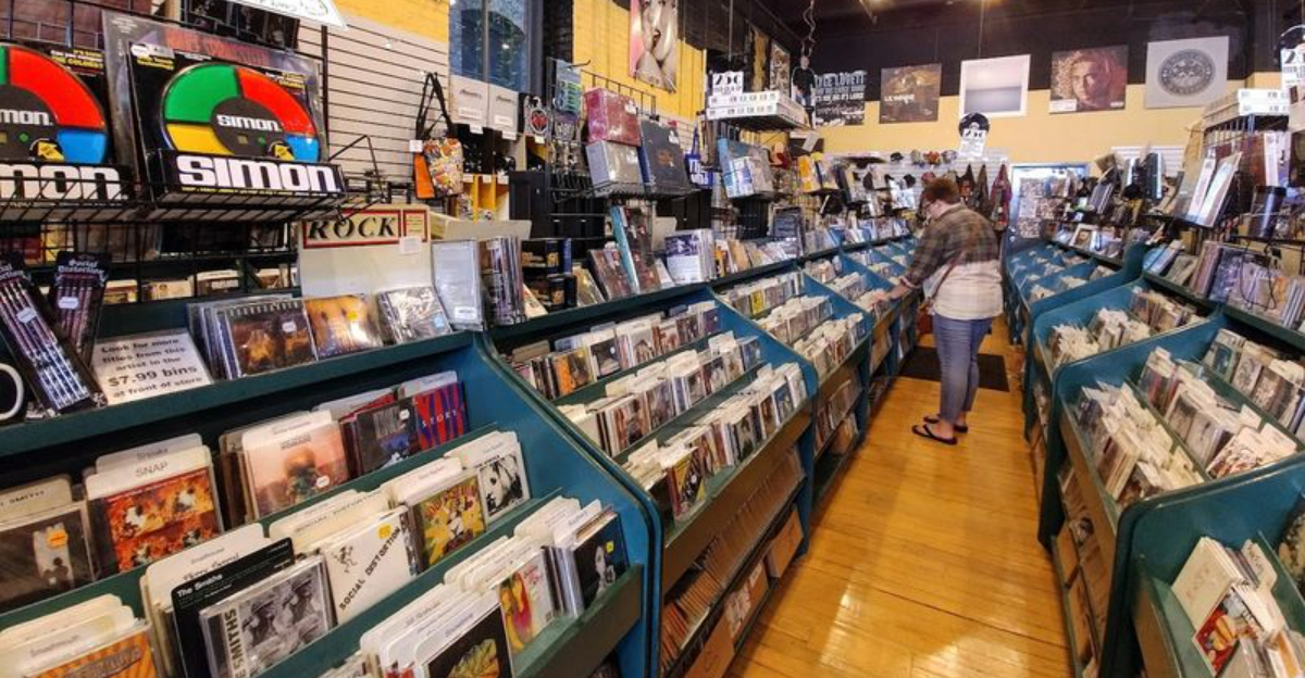 This Massive Nebraska Music Store Is Packed With Vinyl Records CDs DVDs And Old School Finds - Decor Hint