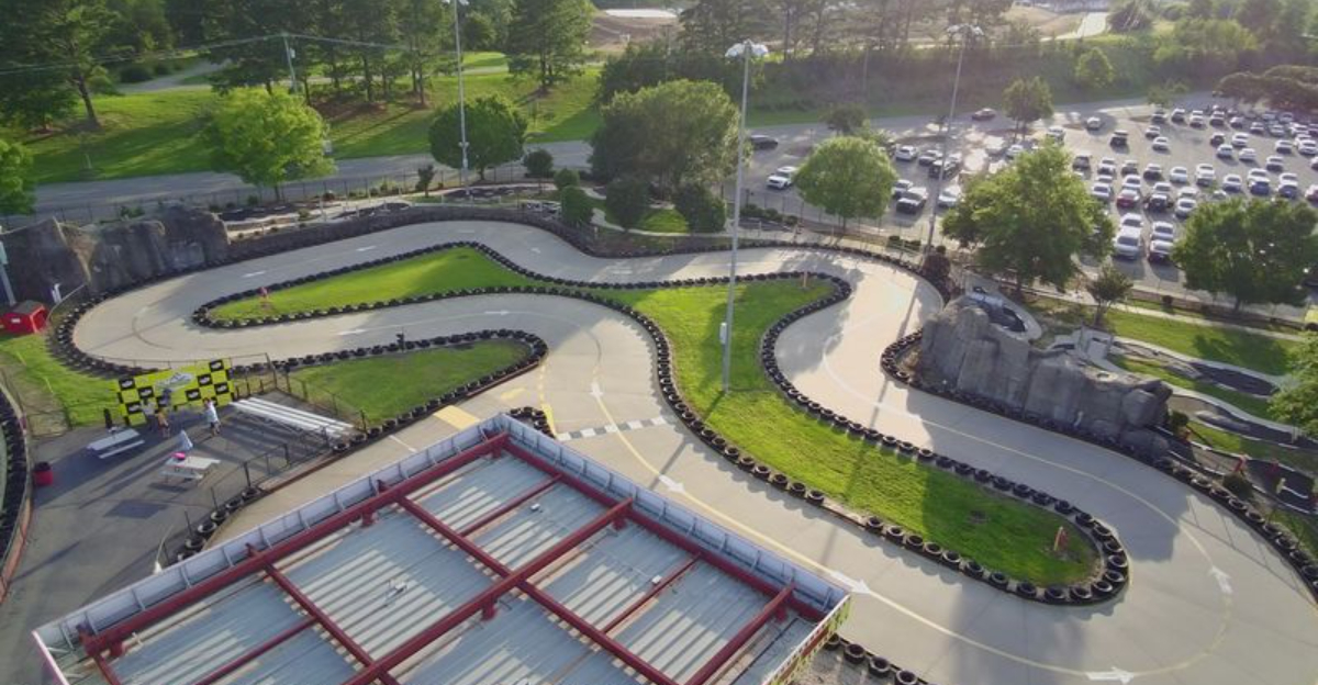 This Massive North Carolina Go Kart Track Will Send You Flying Into A Ridiculously Thrilling Ride - Decor Hint