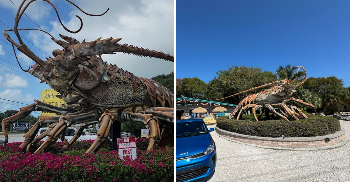 This Massive Roadside Sculpture In Florida Makes Drivers Look Twice In Islamorada - Decor Hint