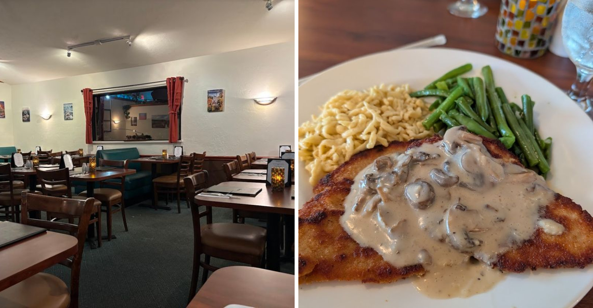 This Modest German Restaurant Quietly Serves The Best Jaeger Schnitzel In Florida - Decor Hint