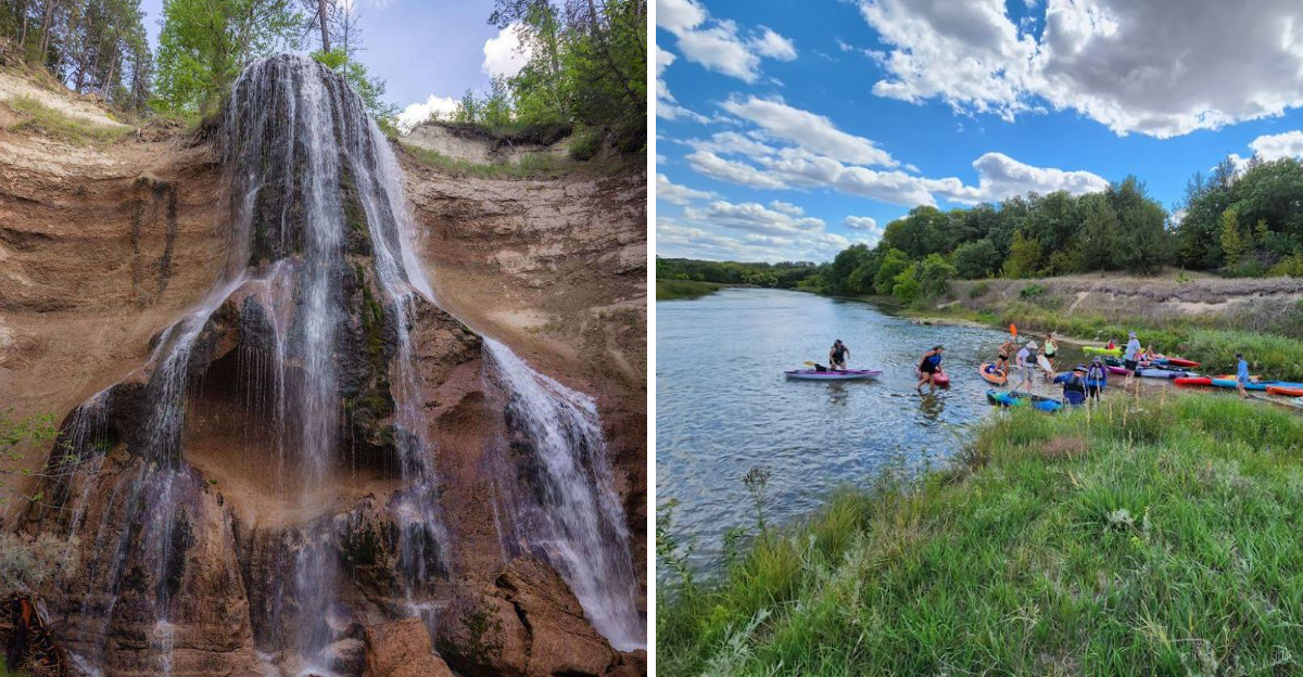 This Nebraska River Is The Ultimate Lazy Float Through Stunning Cliffs And Waterfalls - Decor Hint