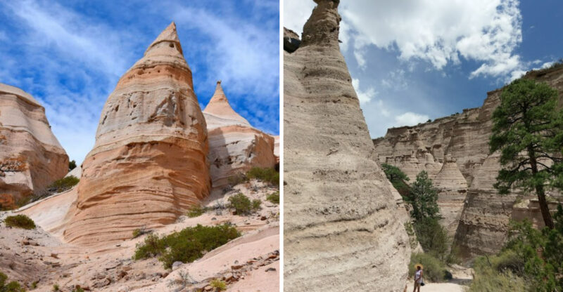 This New Mexico National Monument Is Home To Towering Rock Formations Unlike Anywhere Else