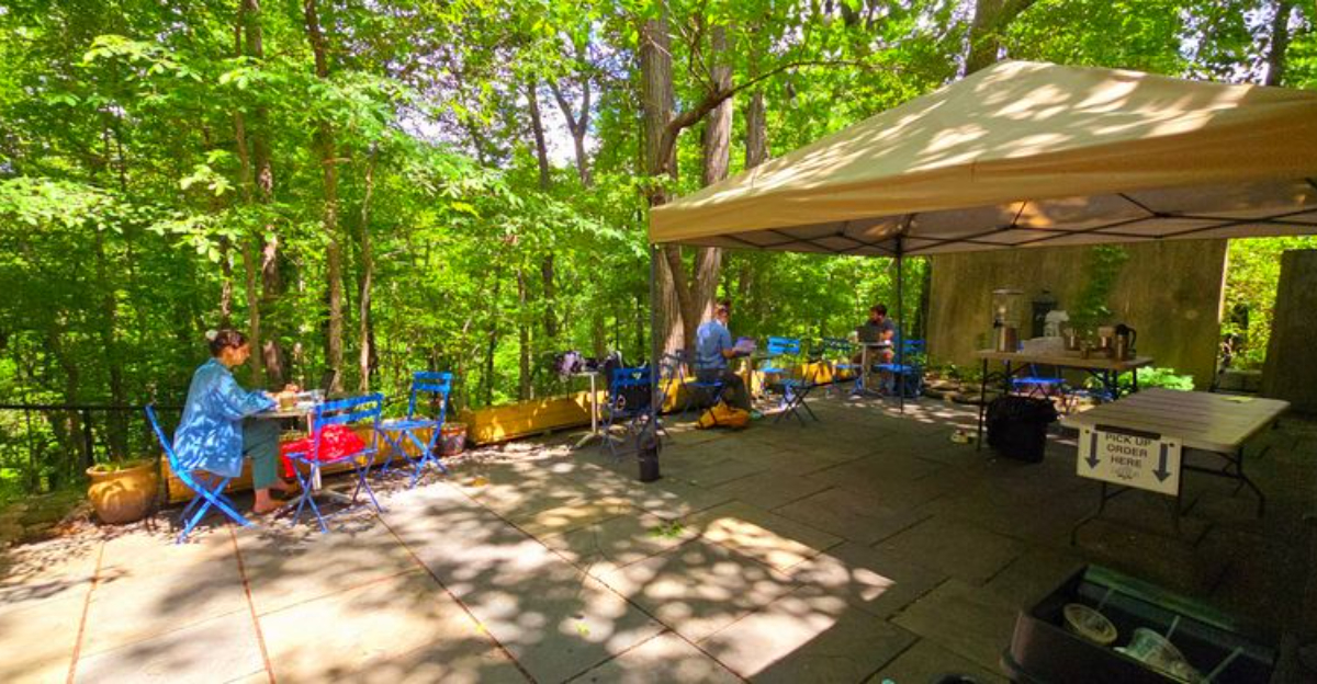 This North Carolina Cafe Feels Like A Fairytale Hidden Beneath The Trees - Decor Hint