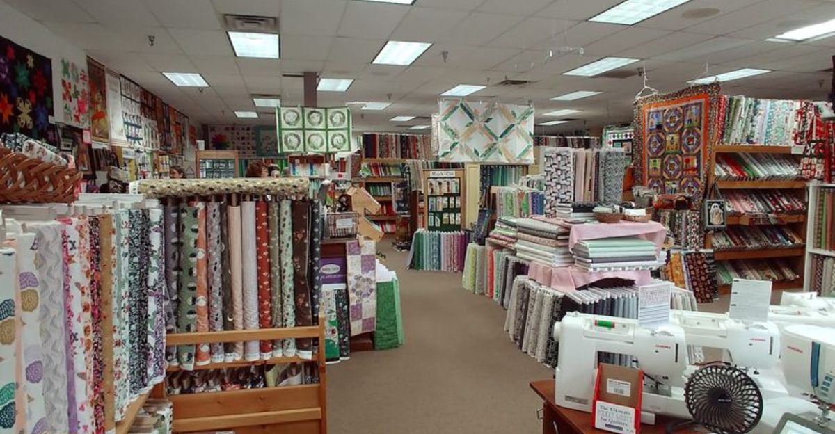 This North Carolina Fabric Shop Feels Like A Treasure Hunt For People Who Sew - Decor Hint