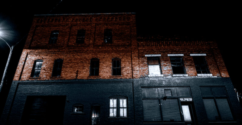 This North Carolina Haunted House Inside A 100-Year-Old Building Feels Like Halloween Came Early