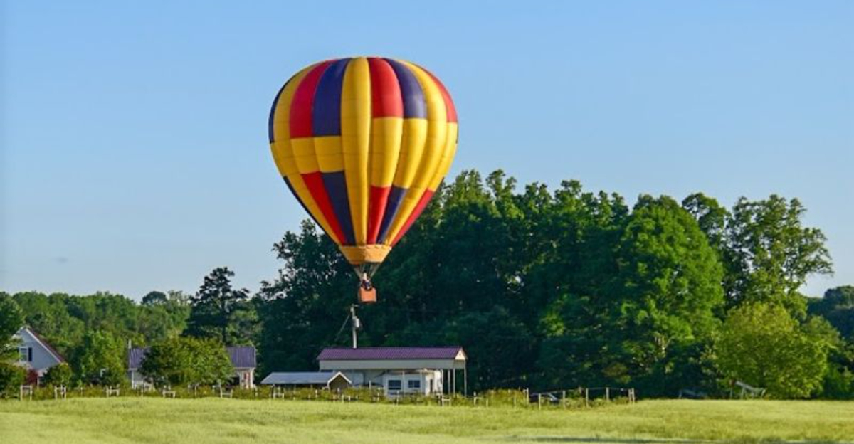 This North Carolina Hot Air Balloon Ride Is Completely Worth The Road Trip - Decor Hint