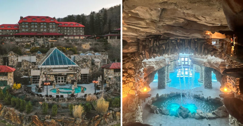 This North Carolina Mountain Spa Has Adults-Only Pools, Waterfalls, And Deep Relaxation