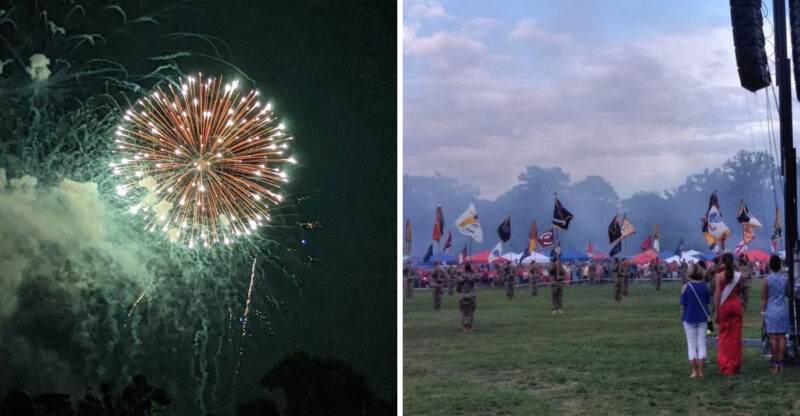 This North Carolina Parade Field Is About To Light Up With Concerts, Parachutes, And Fireworks