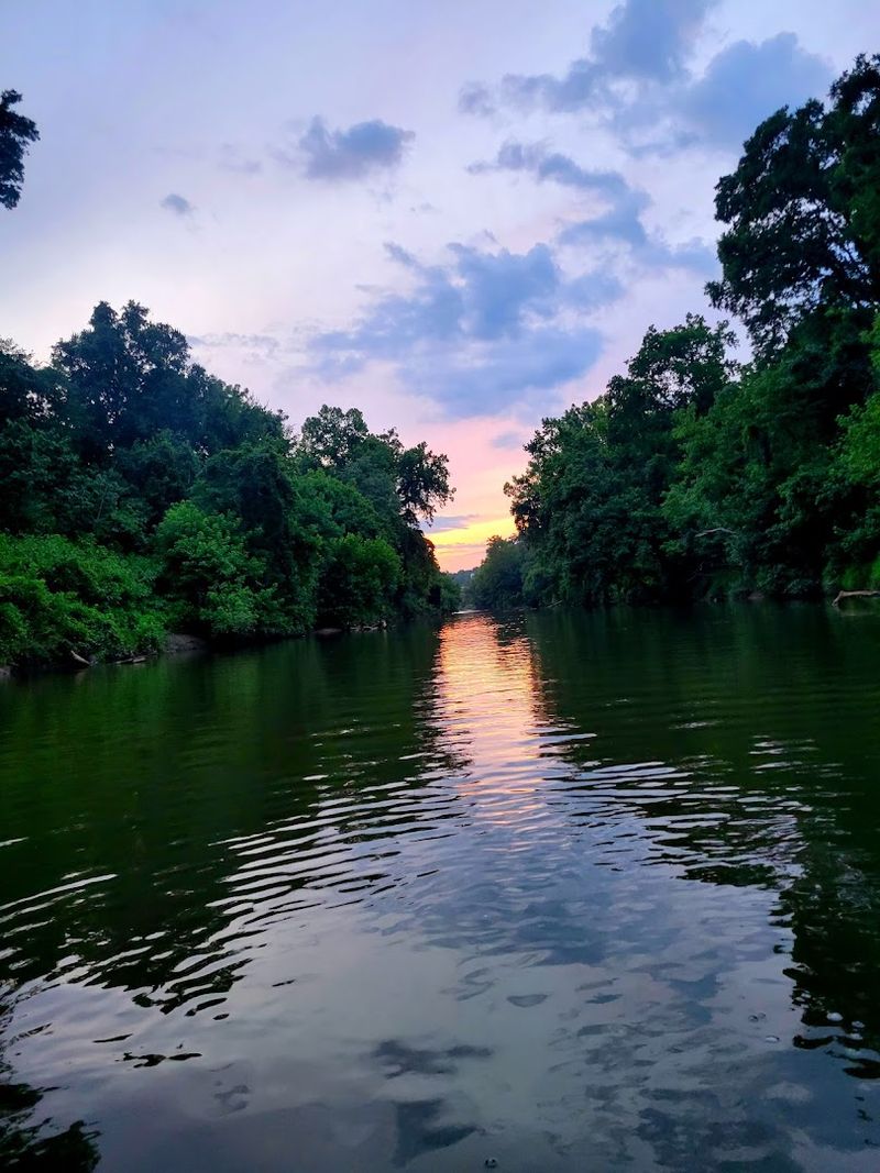 Drift Into Dusk As The Dan River Starts Glowing