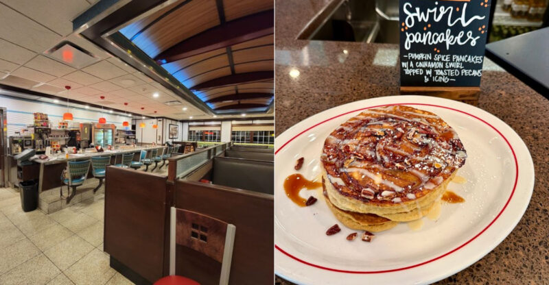 This Old-School Connecticut Diner Serves Cinnamon Swirl Pancakes Locals Keep Coming Back For