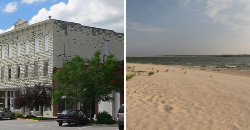 This Quiet Nebraska Lake Town Offers Local Eats, Sandy Shores, And Sandhills Charm