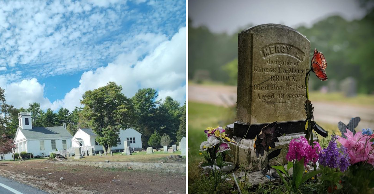This Quiet Rhode Island Cemetery Holds The Grave Of Americas Most Famous Vampire - Decor Hint