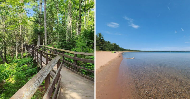 This Scenic 2-Mile Hike In Wisconsin Takes You Past Beautiful Caves And A Hidden Waterfall