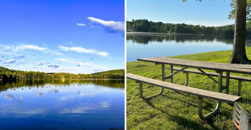 This Scenic Connecticut Lake Park Invites You To Swim, Paddle, And Play All Day
